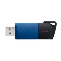 Kingston Flash Disk 64GB USB3.2 Gen 1 DataTraveler Exodia M (Black + Blue)