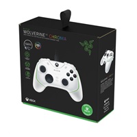 RAZER herní ovladač Wolverine V2 Chroma White, Xbox Series X|S Controller with Razer Chroma™ RGB