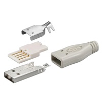goobay Konektor USB typu A samec pájecí konektor (jen po 10ks)