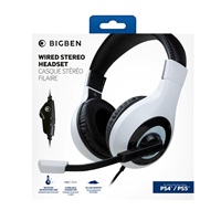 Bigben Herní sluchátka PS5HEADSETV1WHITE
