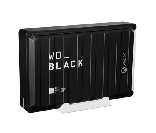 BAZAR - WD BLACK D10 Game Drive 12TB for XBOX, BLACK EMEA, 3.5", USB 3.2