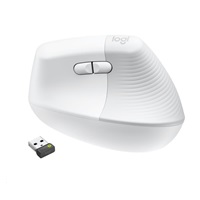 Logitech Wireless Mouse Lift for Business, off-white / pale grey