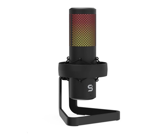 SPC Gear mikrofon AXIS Streaming Microphone Onyx Black USB