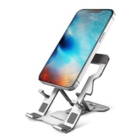 AXAGON STND-M, hliníkový stojan pro telefony a tablety 4" - 10.5", 5 nastavitelných úhlů