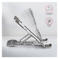 AXAGON STND-M, hliníkový stojan pro telefony a tablety 4" - 10.5", 5 nastavitelných úhlů