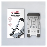 AXAGON STND-M, hliníkový stojan pro telefony a tablety 4" - 10.5", 5 nastavitelných úhlů