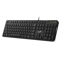 GENIUS klávesnice Slimstar M200/ Drátová/ USB/ černá/ CZ+SK layout