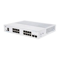 Cisco switch CBS250-16T-2G (16xGbE,2xSFP,fanless) - REFRESH
