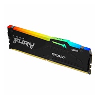 KINGSTON DIMM DDR5 8GB 5200MT/s CL40 FURY Beast Černá RGB
