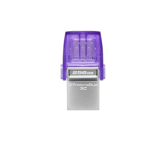 Kingston Flash Disk 256GB DataTraveler microDuo 3C 200MB/s dual USB-A + USB-C