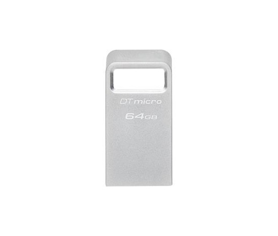 Kingston Flash Disk 64GB DataTraveler Micro 200MB/s Metal USB 3.2 Gen 1
