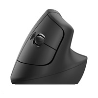 Logitech Lift Vertical Ergonomic Mouse, graphite/black