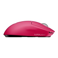 Logitech Wireless Gaming Mouse G PRO X SUPERLIGHT, 2.4 GHz, magenta