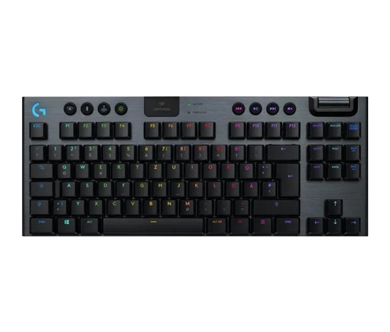 Logitech Mechanical Gaming Keyboard G915 TKL Tenkeyless LIGHTSPEED Wireless RGB - Linear - CARBON - US INT'L