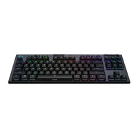 Logitech Mechanical Gaming Keyboard G915 TKL Tenkeyless LIGHTSPEED Wireless RGB - Linear - CARBON - US INT‘L
