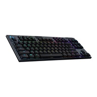 Logitech Mechanical Gaming Keyboard G915 TKL Tenkeyless LIGHTSPEED Wireless RGB - Tactile - CARBON - US INT‘L