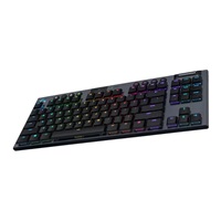 Logitech Mechanical Gaming Keyboard G915 TKL Tenkeyless LIGHTSPEED Wireless RGB - Tactile - CARBON - US INT‘L