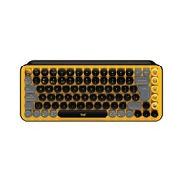 Logitech Wireless Mechanical Keyboard POP Keys With Emoji Keys - BLAST_YELLOW - US INT'L - INTNL