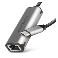 AXAGON ADE-25RC USB-C 3.2 Gen 1 - 2.5 Gigabit Ethernet síťová karta, Realtek 8156, auto install, šedá
