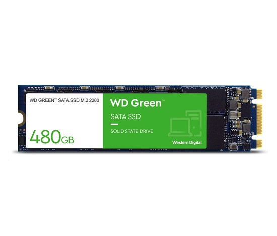 WD GREEN SSD WDS480G3G0B 480GB M.2 SATA, (R:540, W:465MB/s)