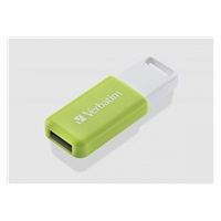 VERBATIM Flash Disk 32GB DataBar USB 2.0 Drive, zelená