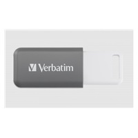 VERBATIM Flash Disk 128GB DataBar USB 2.0 Drive, šedá