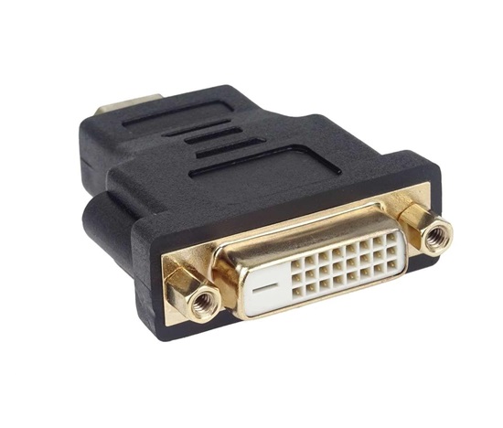 PremiumCord adaptér HDMI A - DVI-D M/F, pozlacené konektory