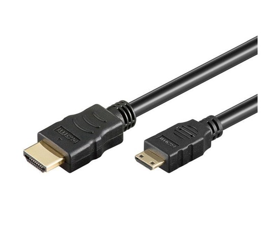 PremiumCord kabel 4K HDMI A - HDMI mini C, 1m
