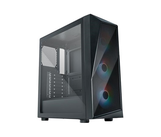 Cooler Master case CMP 520, ATX, bez zdroje, průhledná bočnice, černá