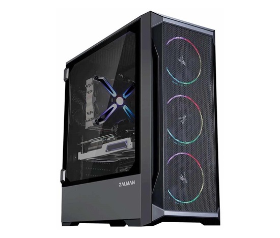 Zalman skříň Z8 MS , ATX bez zdroje