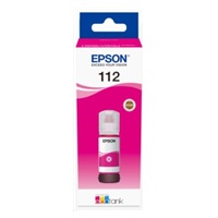 BAZAR - EPSON ink bar 112 EcoTank Pigment Magenta ink bottle - Poškozený obal (Komplet)