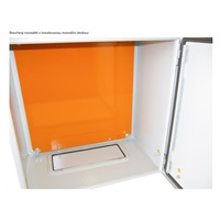 XtendLan 19" univerzální rozvaděč s montážní deskou, krytí IP66, šířka 500mm, hloubka 300mm, výška 500mm, šedý