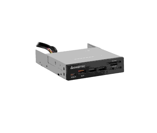 CHIEFTEC čtečka karet CRD-908H, 3,5", USB 3.2 Hub