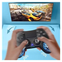 iPega PG-P4008 bezdrátový herní ovladač pro PS4/PS3/PC/Android/iOS, černá
