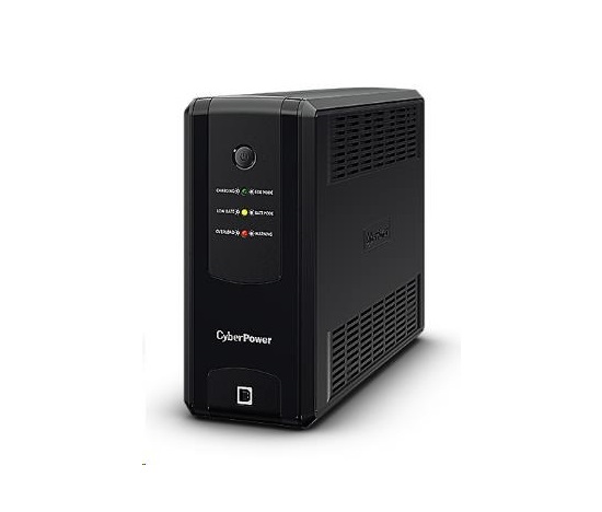 CyberPower UT GreenPower Series UPS 1050VA, 630W, české zásuvky - Poškozený obal (Komplet) - BAZAR