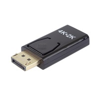 PremiumCord adaptér DisplayPort - HDMI, 4K@30Hz Male/Female, pozlacené konektory
