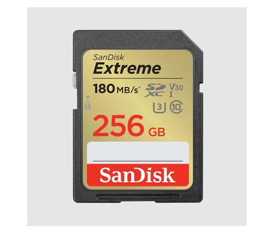 SanDisk SDXC karta 512GB Extreme (190 MB/s Class 10, UHS-I U3 V30)