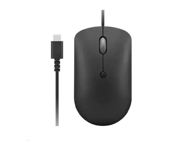 LENOVO 400 USB-C Wired Compact Mouse - myš