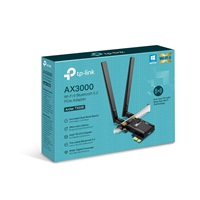 TP-Link Archer TX55E WiFi6 PCIe adapter (AX3000,2,4GHz/5GHz,Bluetooth5.2)