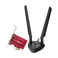 TP-Link Archer TXE75E WiFi6E PCIe adapter (AXE5400,2,4GHz/5GHz/6GHz,Bluetooth5.2)