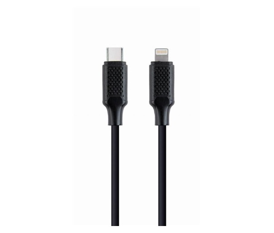 GEMBIRD Kabel USB 2.0 Type-C na Ligtning (CM/8pinM), 1,5m, datový, černá