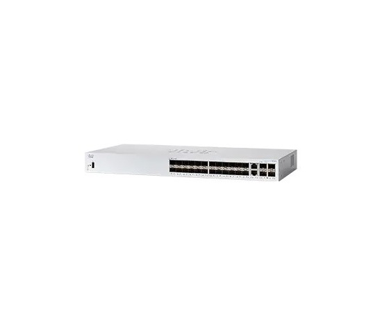 Cisco switch CBS350-24S-4G-UK (24xSFP,4xGbE/SFP combo,fanless) - REFRESH