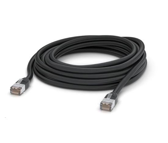 UBNT UACC-Cable-Patch-Outdoor-8M-BK, Outdoor UniFi patch kabel, 8m, Cat5e, černý