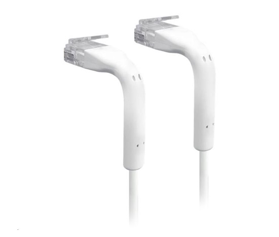 UBNT U-Cable-Patch-RJ45, UniFi Ethernet Patch kabel, 0,1m, Cat6, bílý