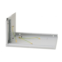 TRITON 19" jednodílný rozvaděč 9U/400mm, černý, rozložený flatpack