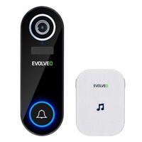 EVOLVEO Ringo DB2 - bezdrátový chytrý videozvonek + zvonek do zásuvky