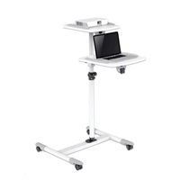 MANHATTAN vozík pro projektor/laptop, šedo-bílá