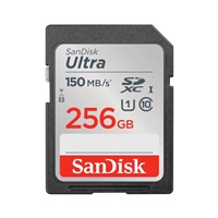 SanDisk SDXC karta Ultra 256GB (150MB/s)