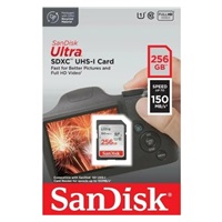 SanDisk SDXC karta Ultra 256GB (150MB/s)