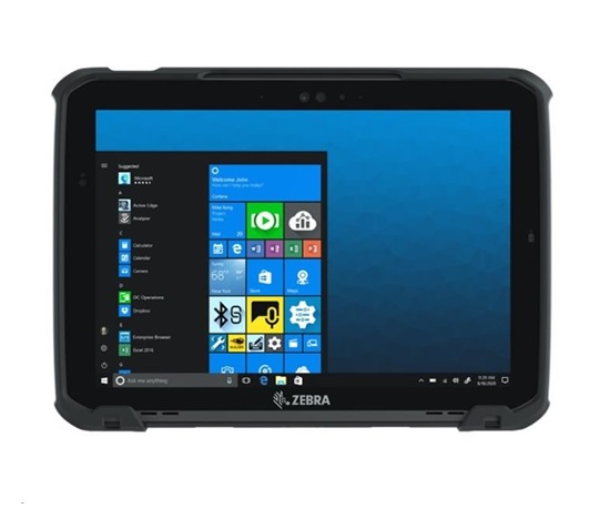 Zebra ET85, Dual Sim, 2D, USB, USB-C, powered-USB, BT, Wi-Fi, 5G, NFC, GPS, Win. 10 Pro